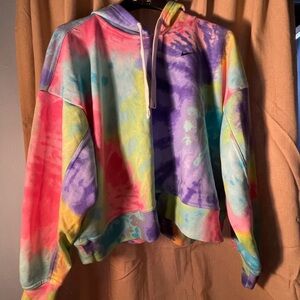 Nike Multicolor Tie-Dye Hoodie